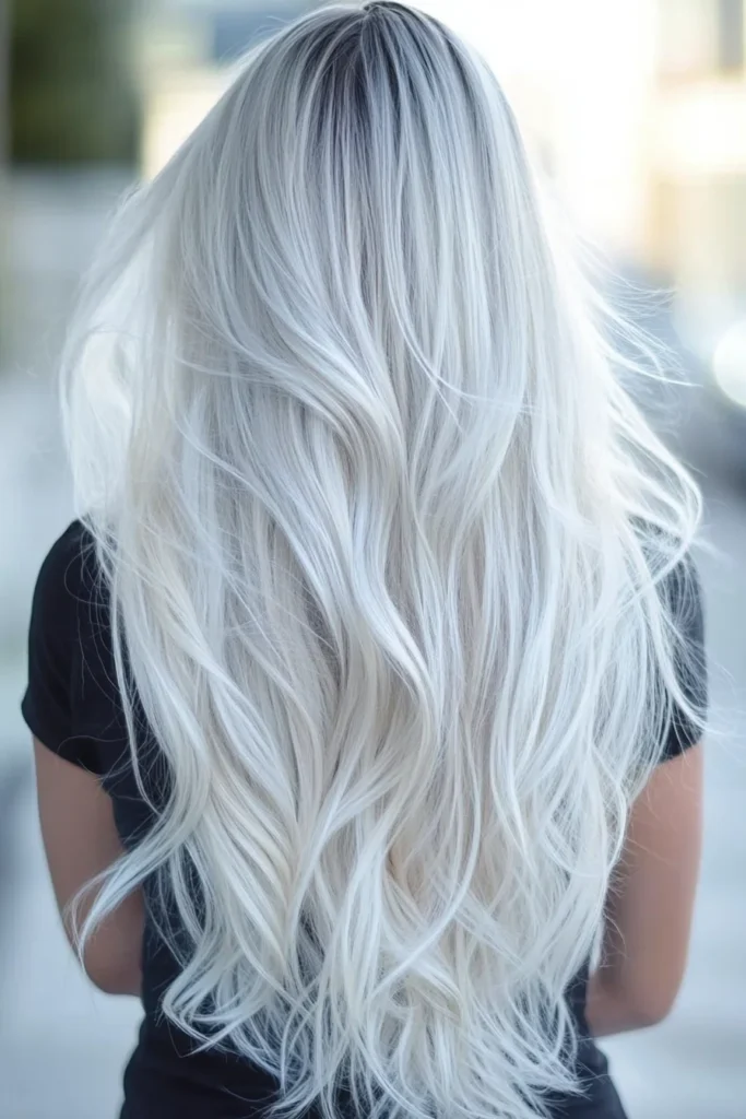 Icy Blonde Transition