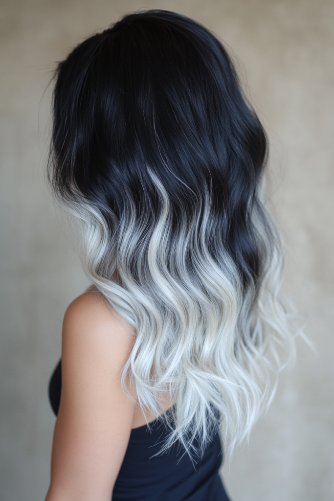 Jet Black Ombre