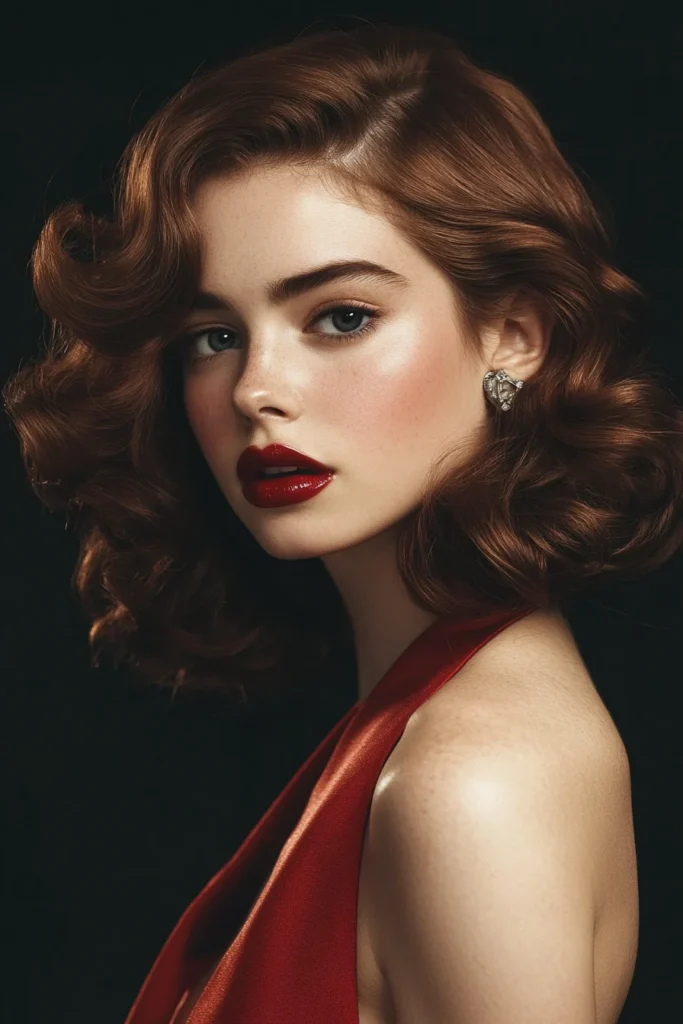 Retro Pin-Up Curls