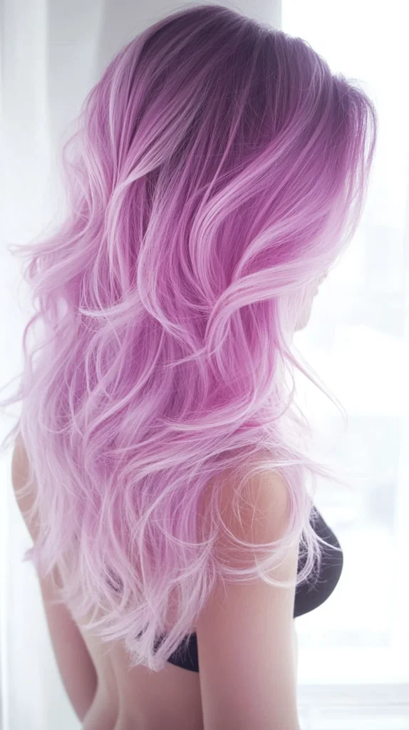 Lavender Pink Fade