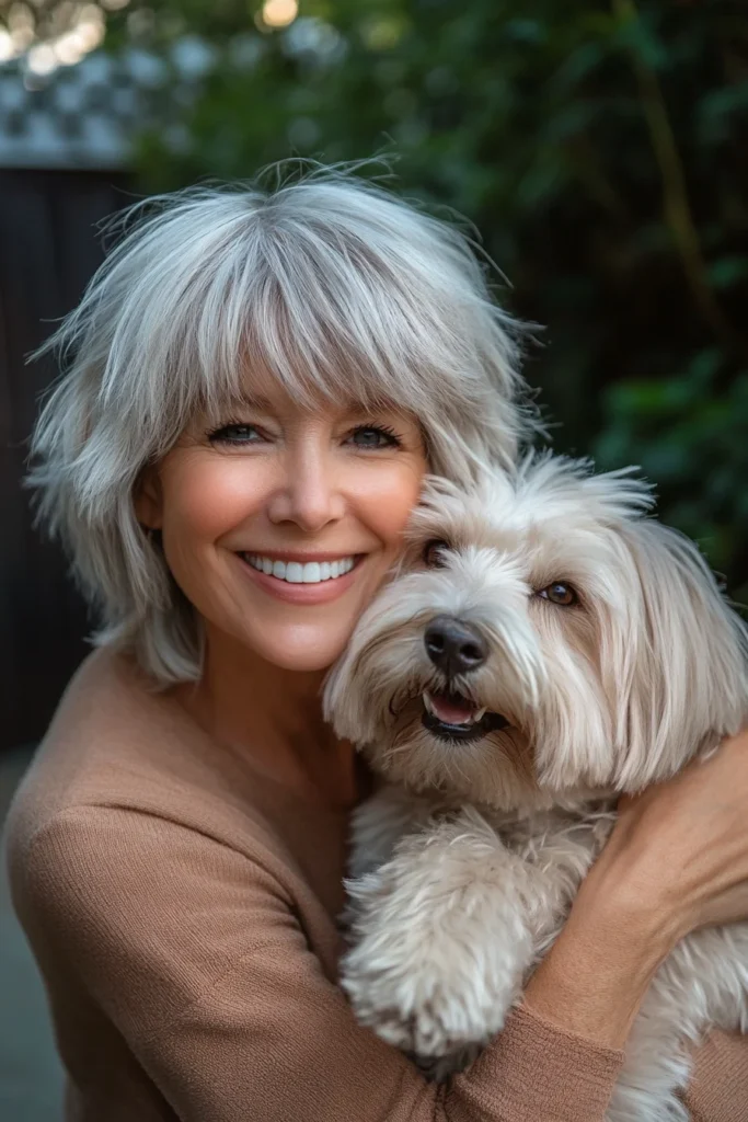 Choppy Bangs for a Playful Look