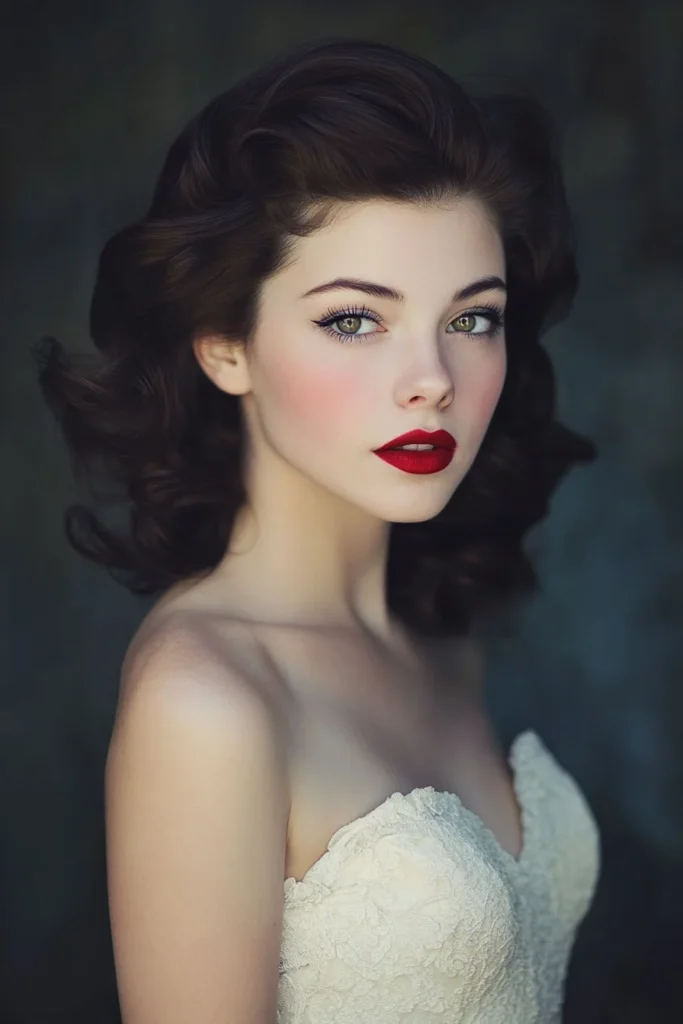 Vintage Pin-Up Style for Retro Charm