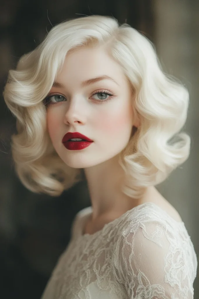 Retro Curls with a Modern Twist