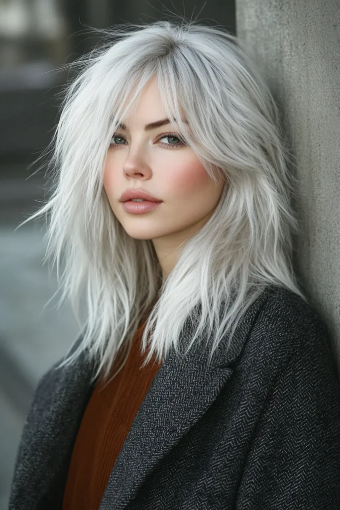 Platinum Grey Textured Look