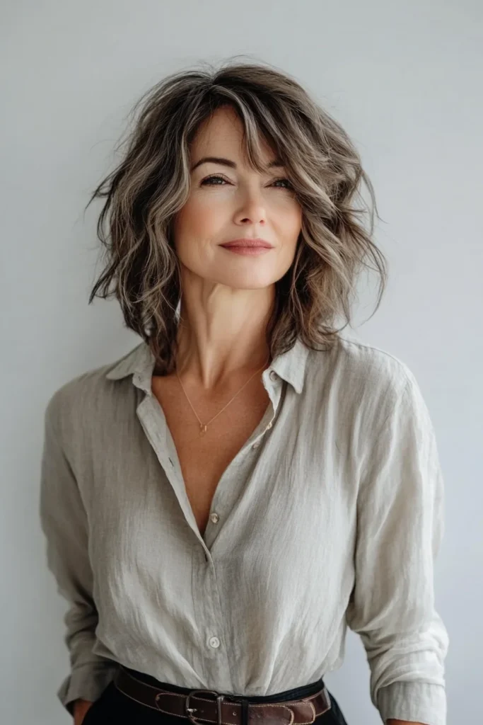 Tousled Bob for Casual Elegance