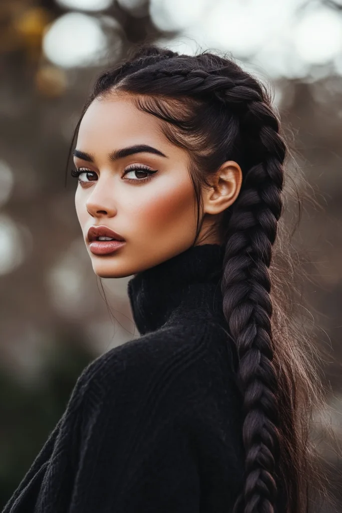 Sporty High Braid