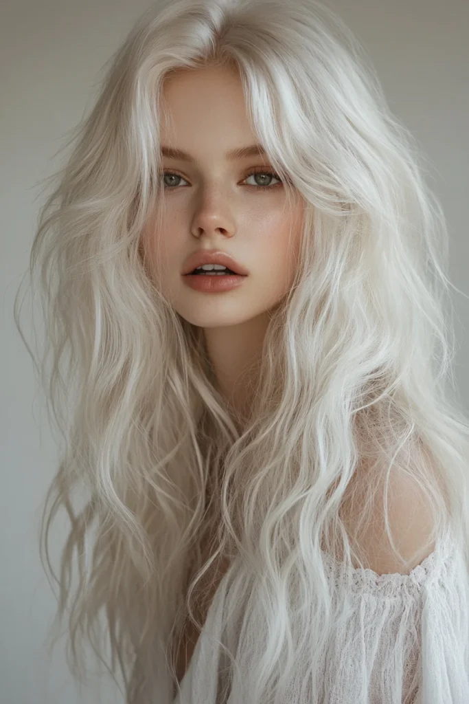 Vanilla Cream with Fluffy Curls