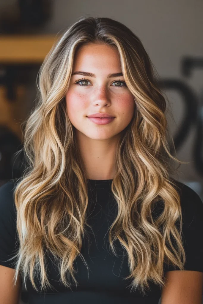 Sandy Blonde Balayage Highlights