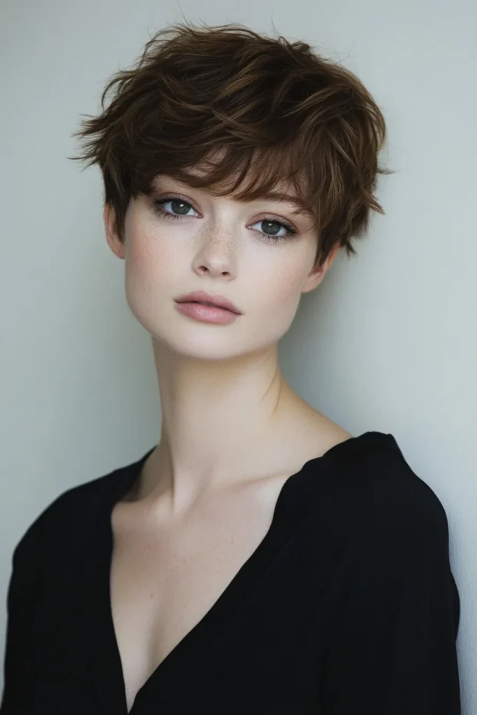 Textured Pixie Cut