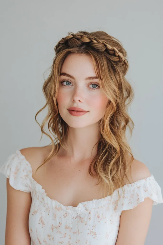 Loose Waves with Braided Crown