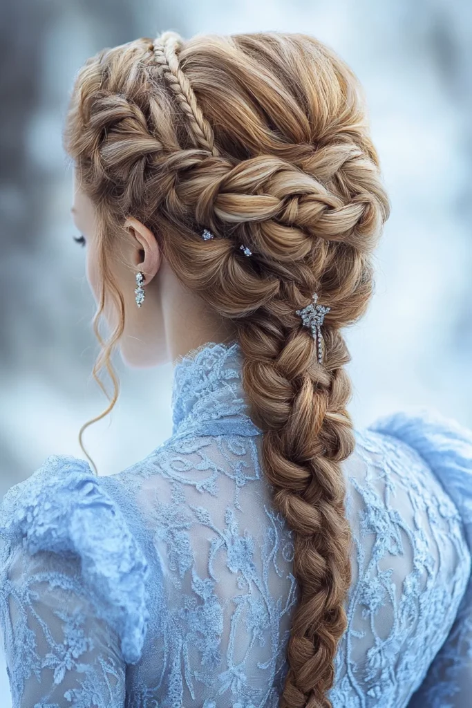 Romantic Braided Updo