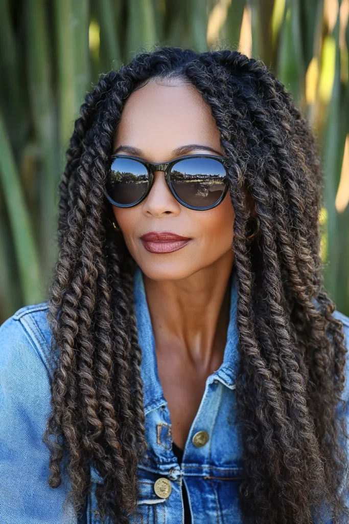 Boho Curly Braids