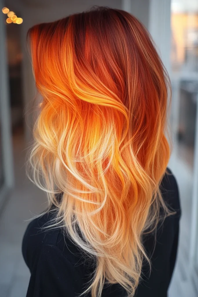 Sunset Inspired Balayage