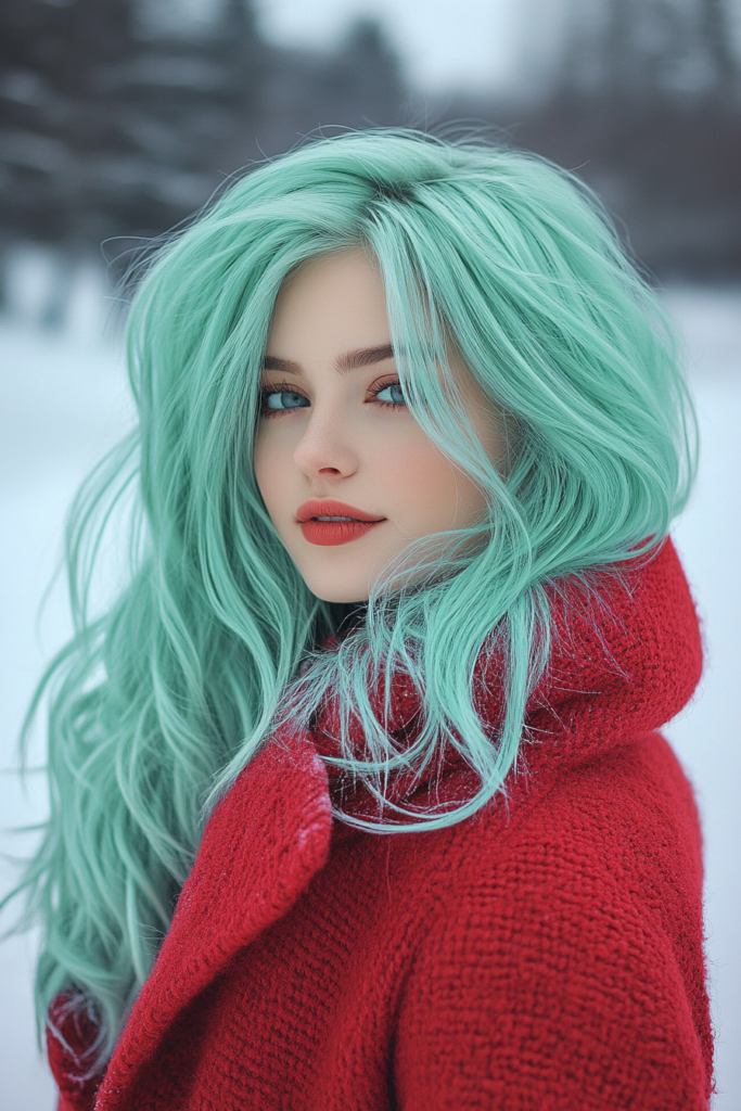 Frosty Mint Green for a Refreshing Look