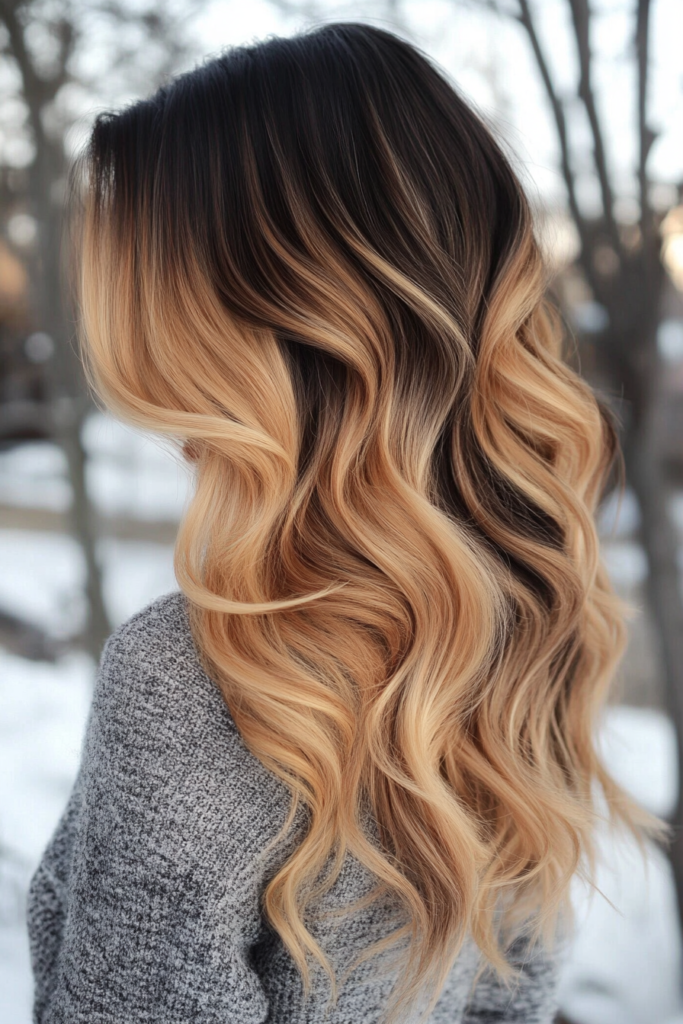 Golden Honey Ombre