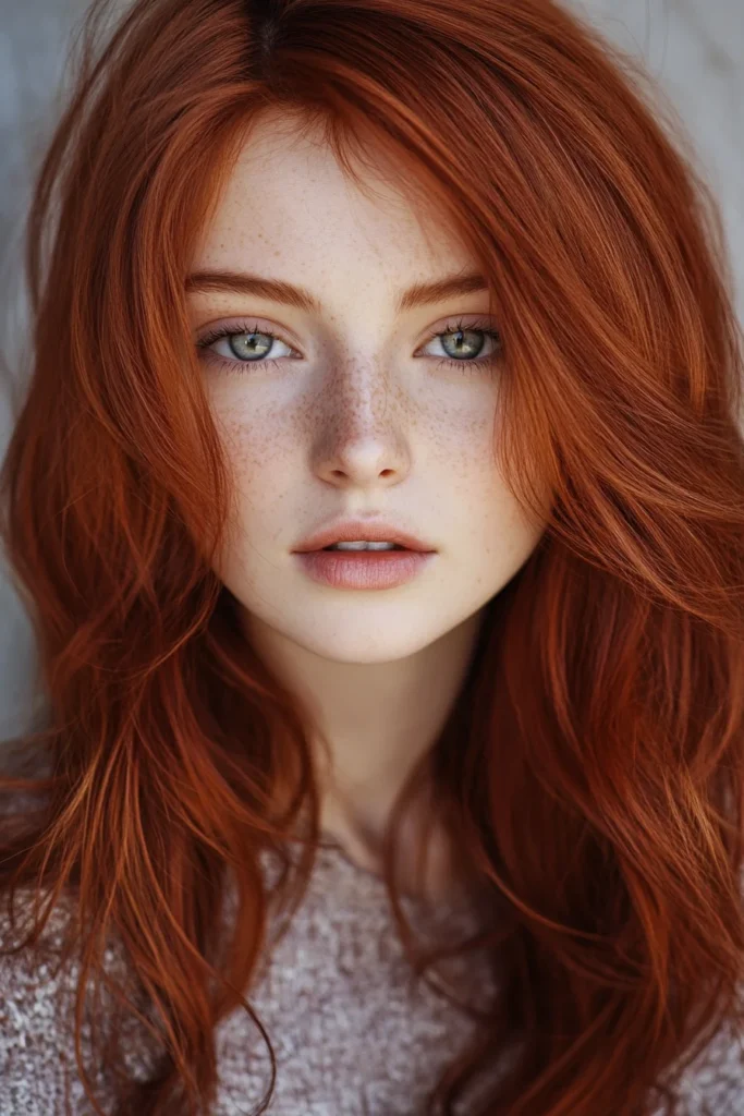 Radiant Auburn with Sunkissed Tips