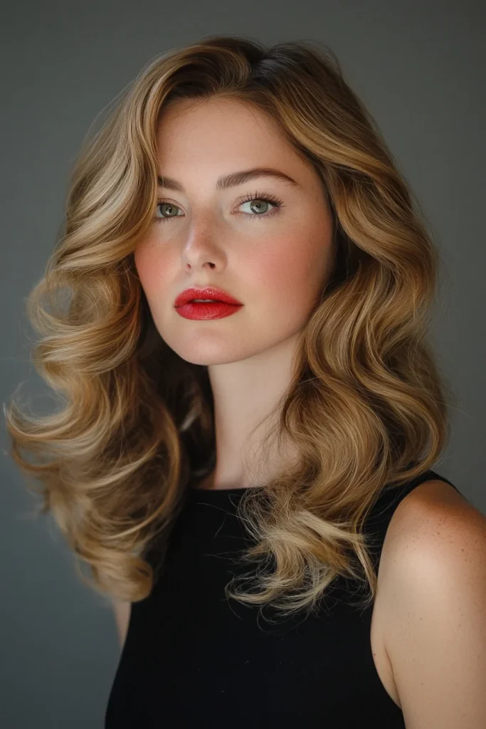 Glamorous Hollywood Waves