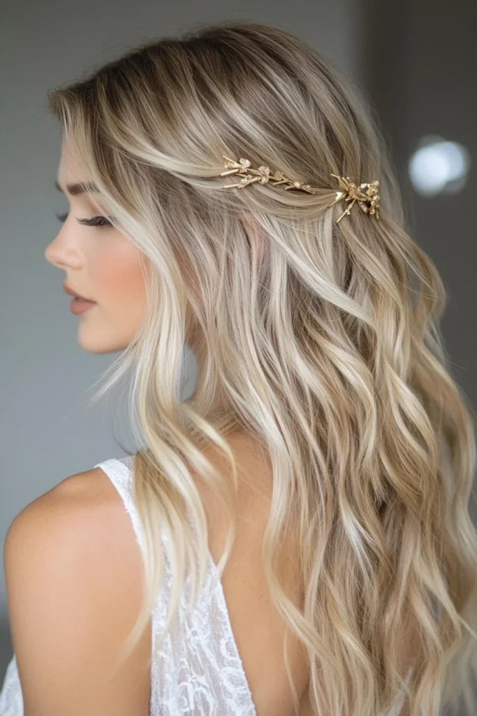 Textured Waves with Metallic Hairpins