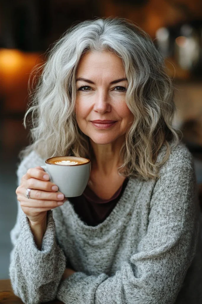 Textured Lob with Subtle Highlights