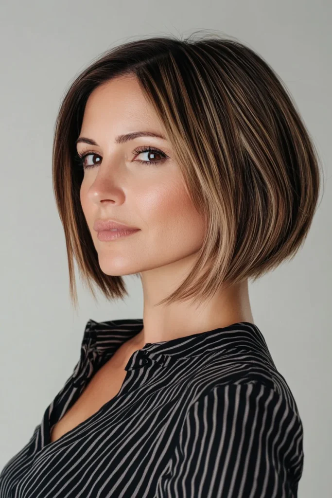 Asymmetrical Bob for a Bold Statement