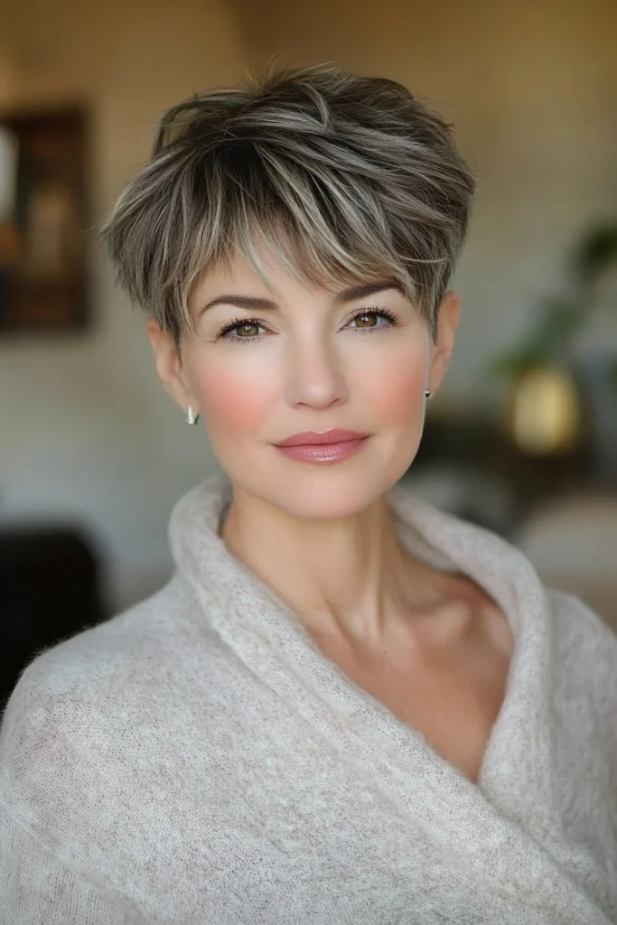 Textured Pixie Cut