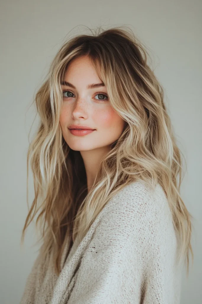 Beachy Waves with Sandy Undertones