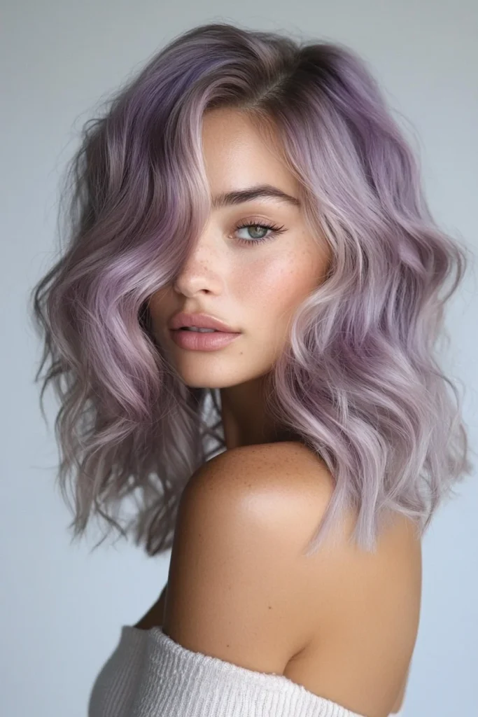 Dusty Mauve and Grey Blend