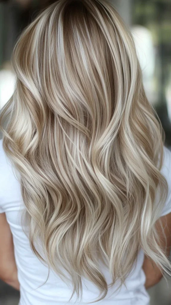 Light Ash Blonde Balayage