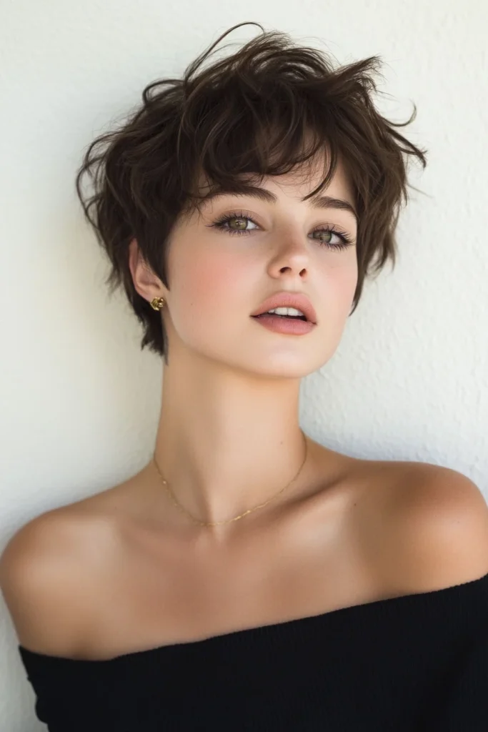 Textured Pixie Cut