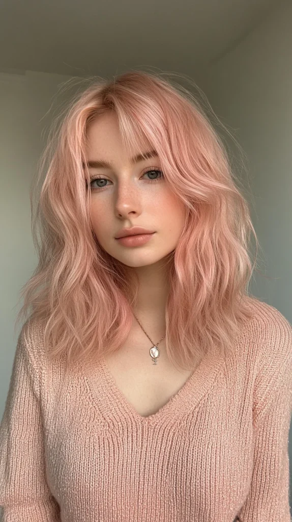 Peachy Pink Shag