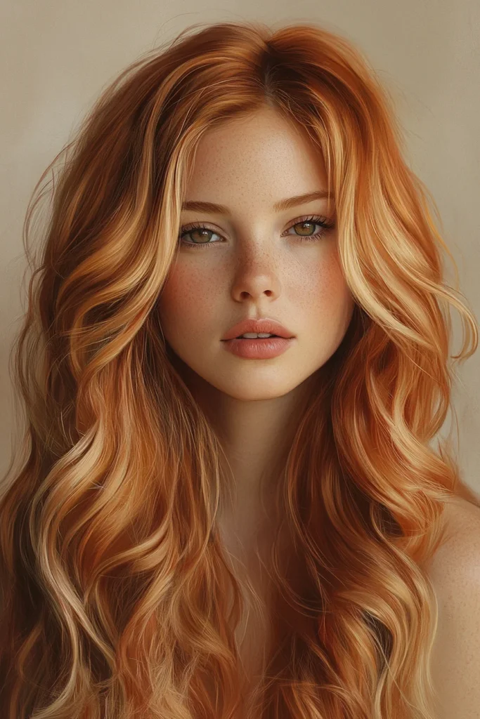 Rich Copper Layers with Sun-Kissed Blonde