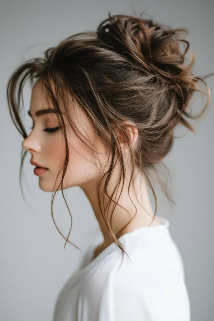 Messy Bun for Effortless Vibes