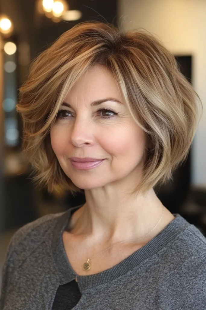 Soft Layered Bob