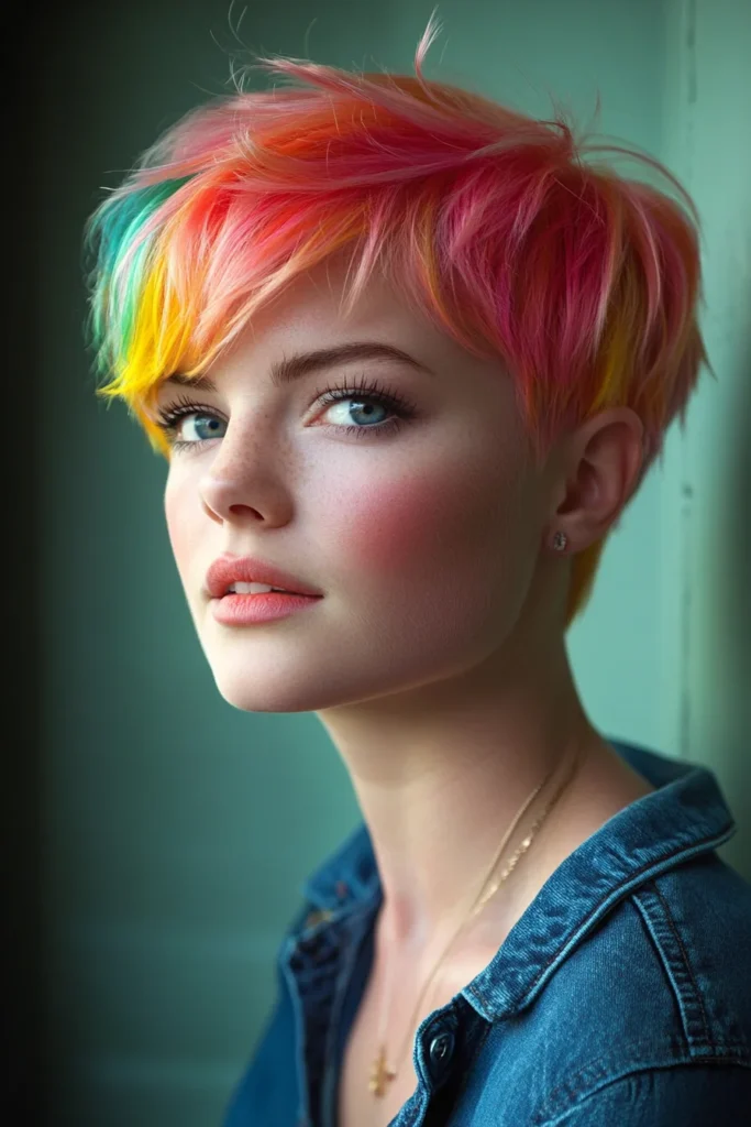 Rainbow-Tipped Pixie