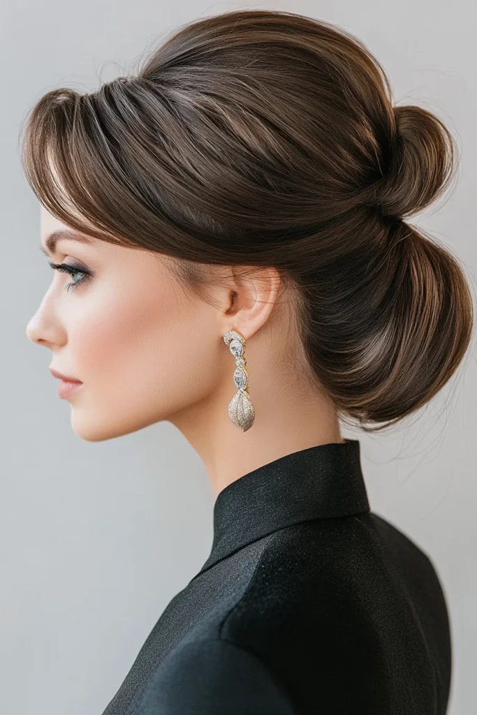 Sophisticated Ponytail with Volume