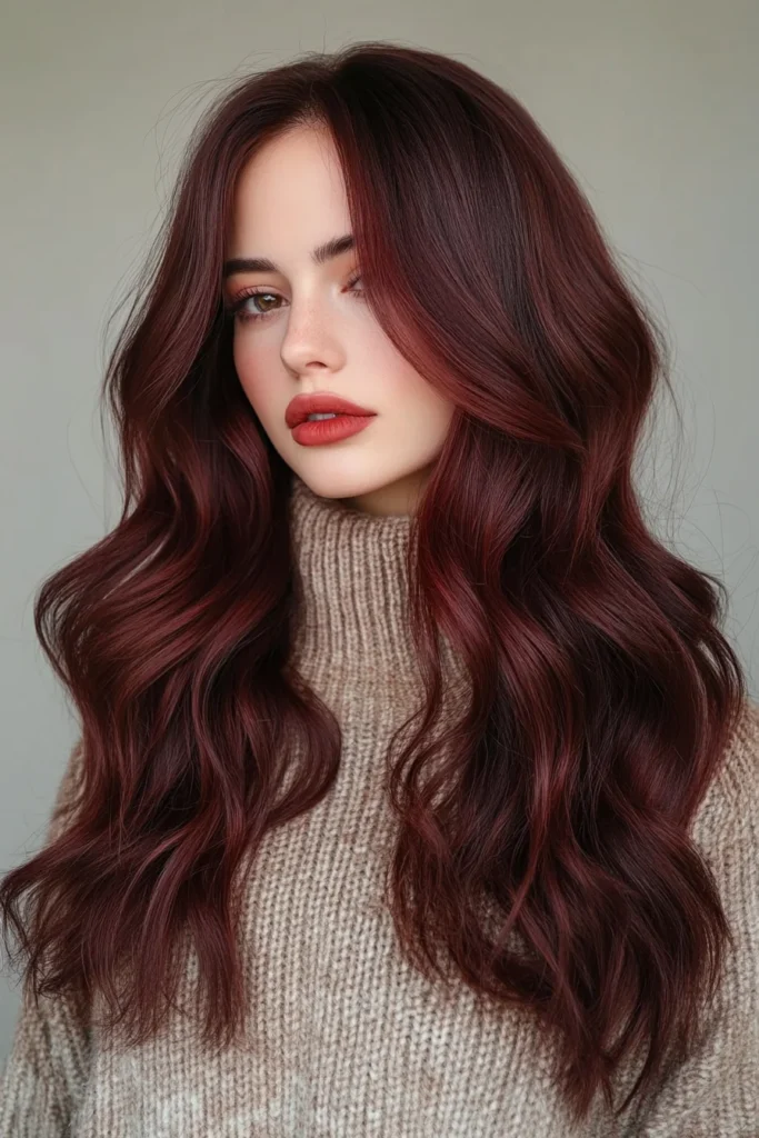 Burgundy Brown Blend