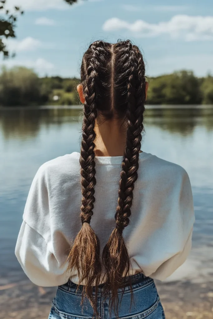 Double Dutch Braids for Bold Style