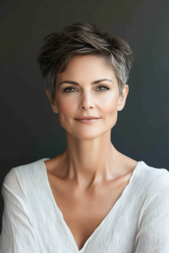 Short Pixie with Textured Layers