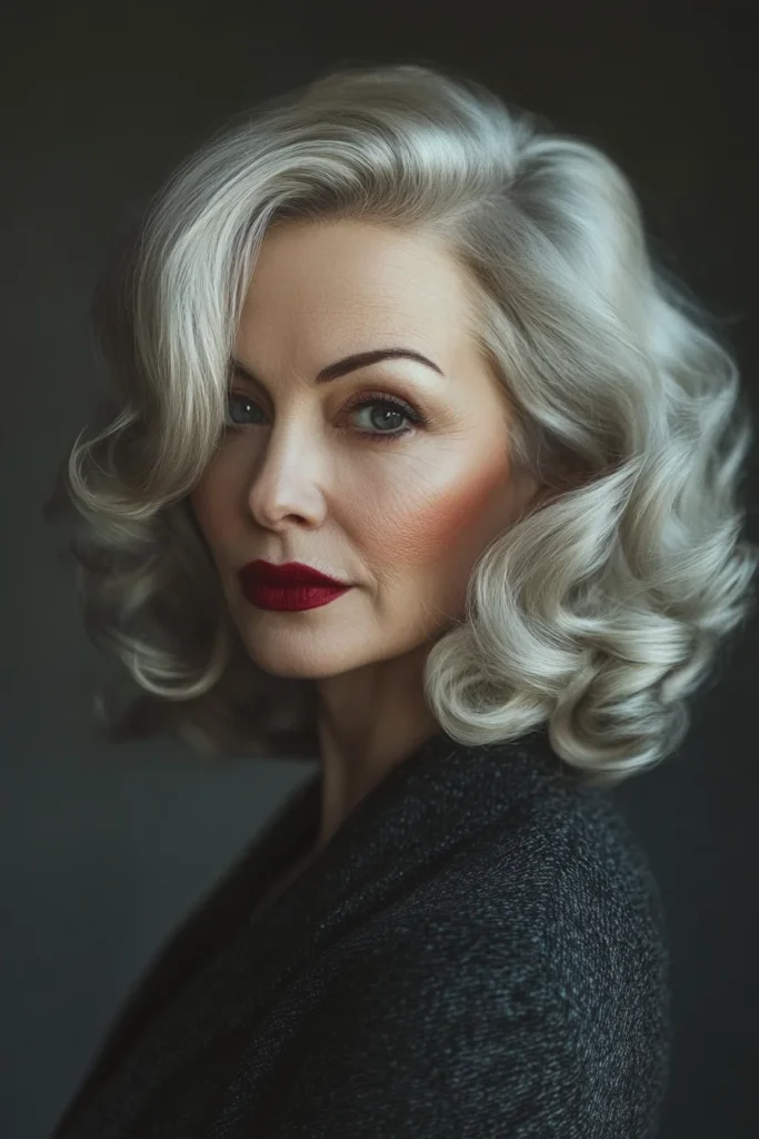 Vintage-Inspired Curls