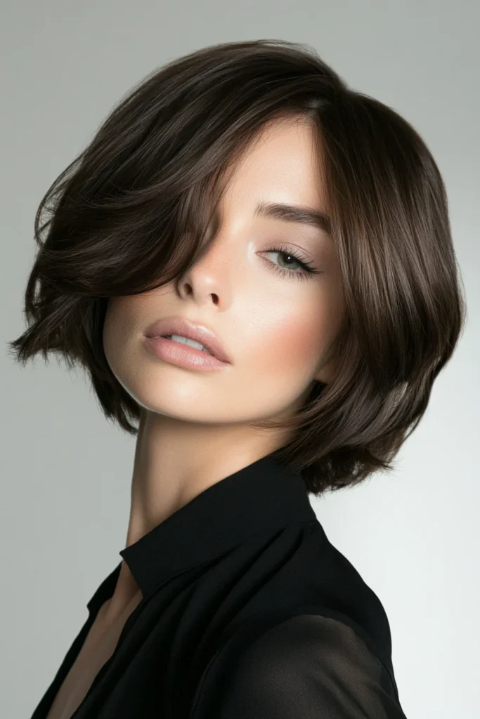 Chic Bob with Face-Framing Layers