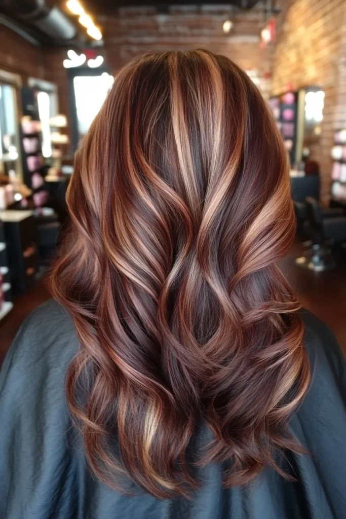 Rose Gold and Rich Brown