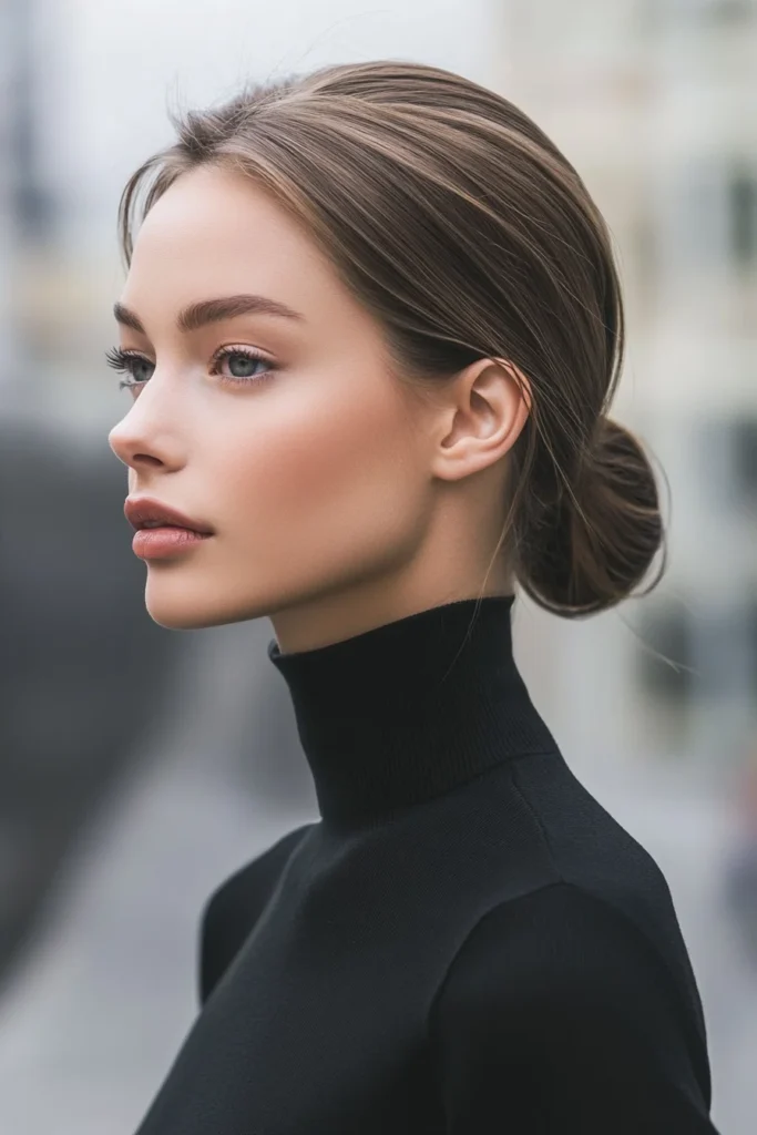 Slicked-Back Styles for an Edgy Look