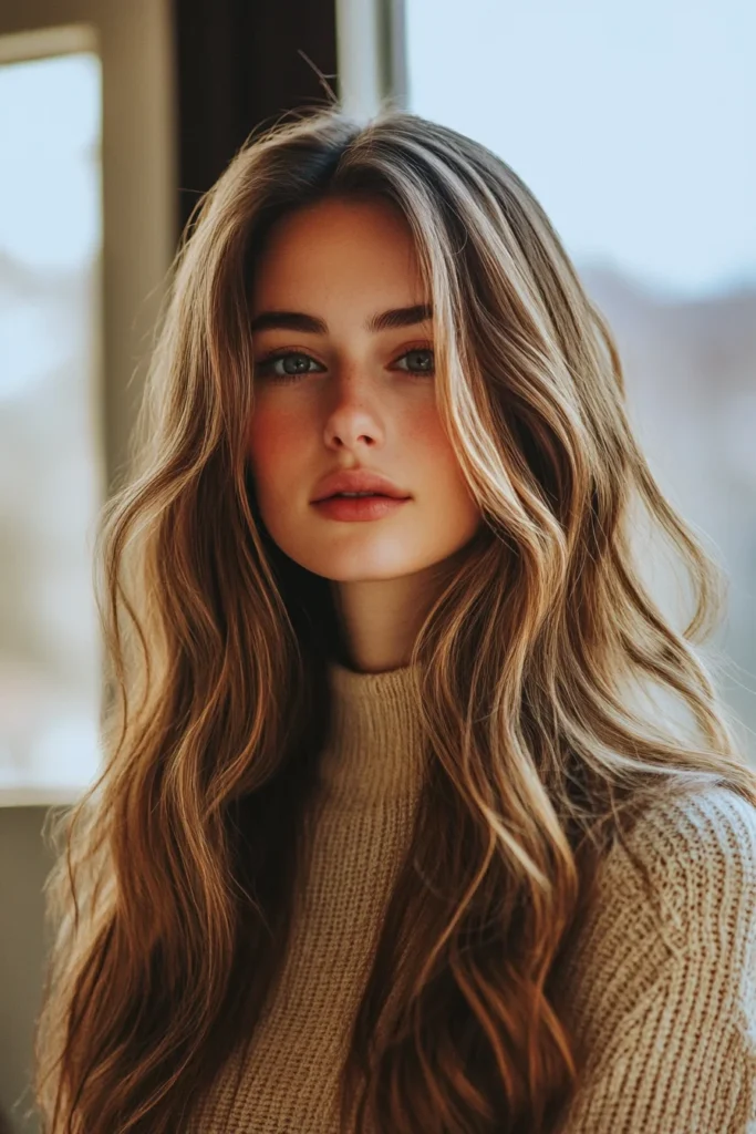 Long Hair with Subtle Highlights