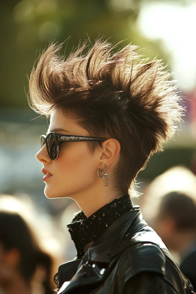 Faux Hawk for a Bold Look