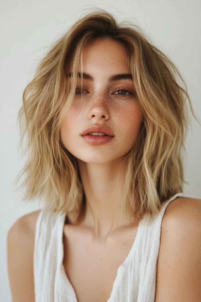 Textured Lob for a Fresh Look