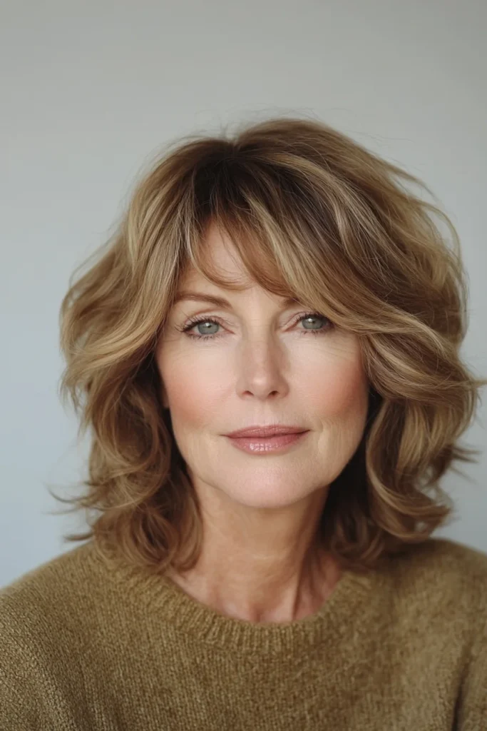 Textured Lob with Subtle Waves