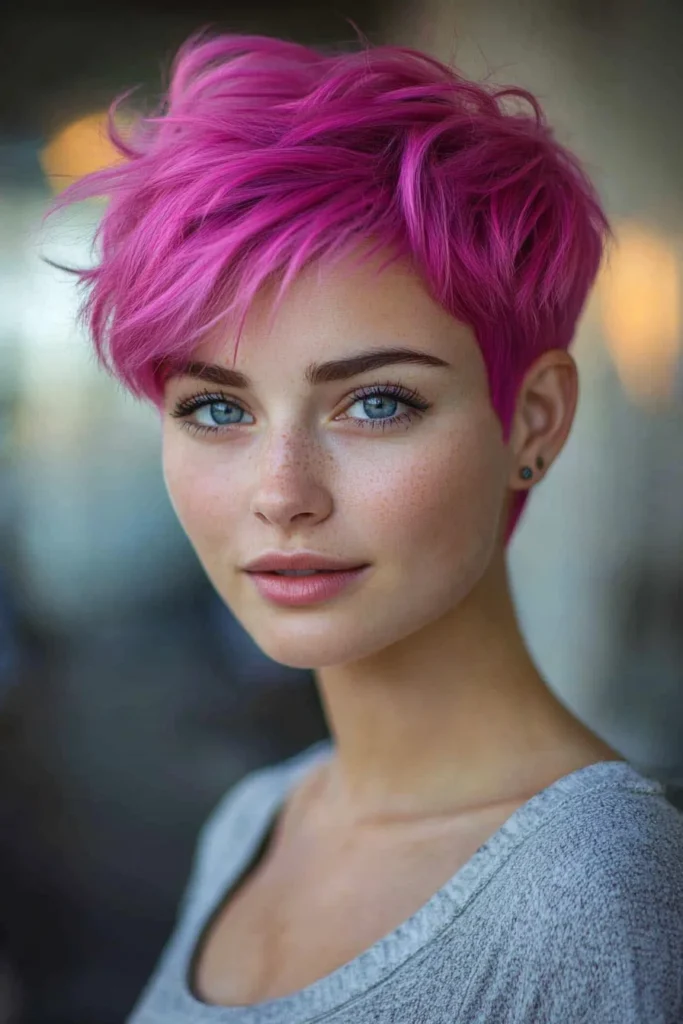 Bright Magenta Pixie