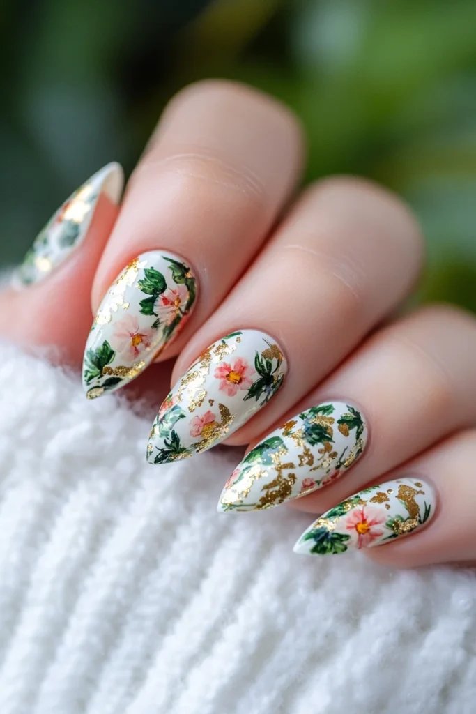 Classic French Tips with a Twist