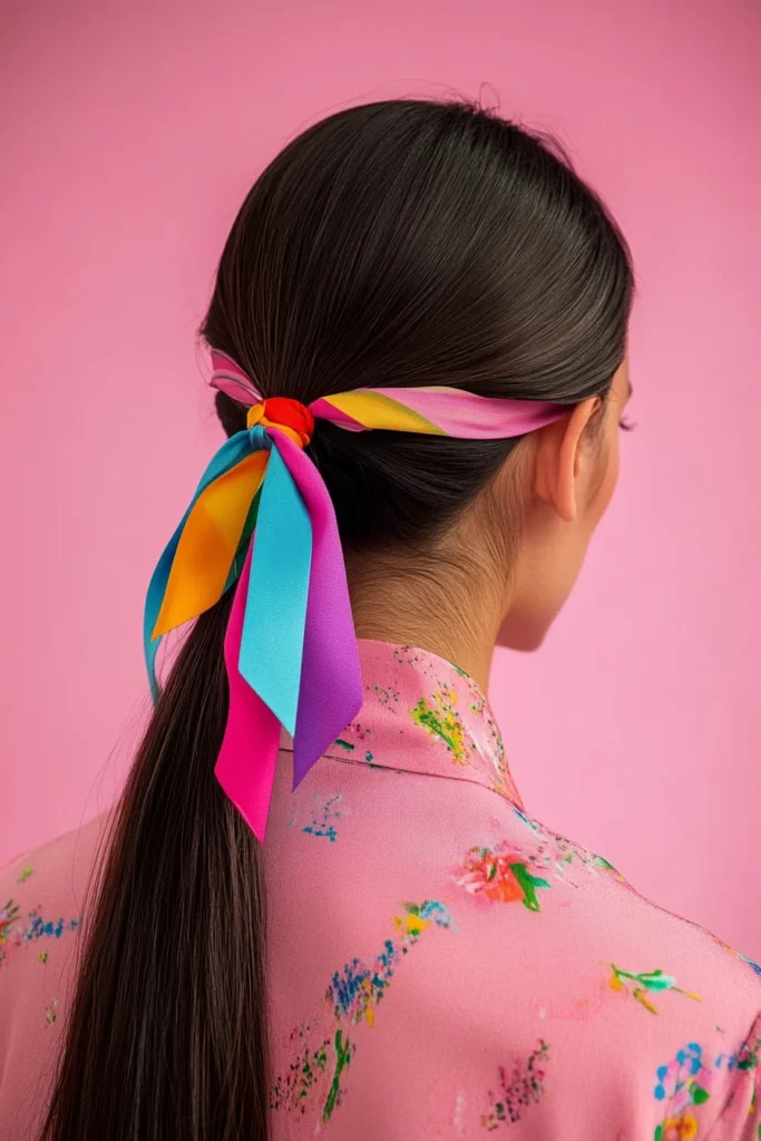 Accessorized Ponytail