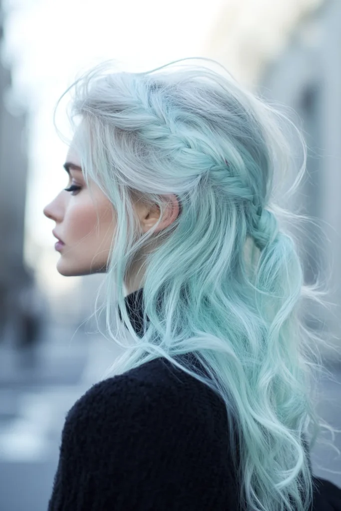 Pale Aqua for a Refreshing Feel